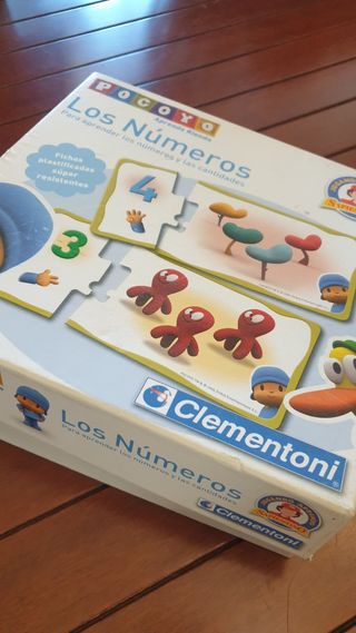 Puzzle Pocoyó Los Números Clementoni