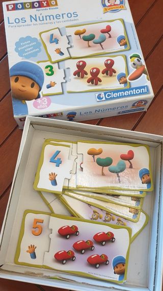 Puzzle Pocoyó Los Números Clementoni