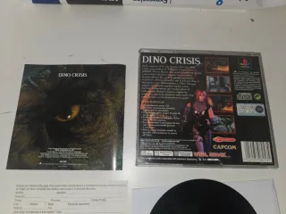 DINO CRISIS PS1 PAL ESPAÑA COMO NUEVO ESP CAPCOM