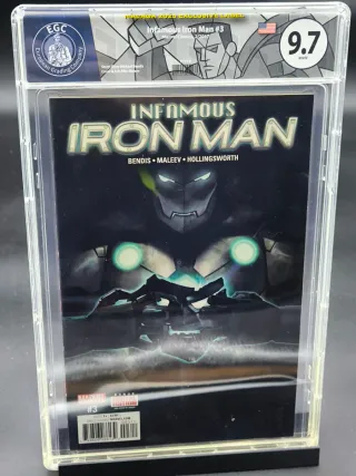Infamous Iron Man #3 EGC 9.7 - Doom è Iron Man!