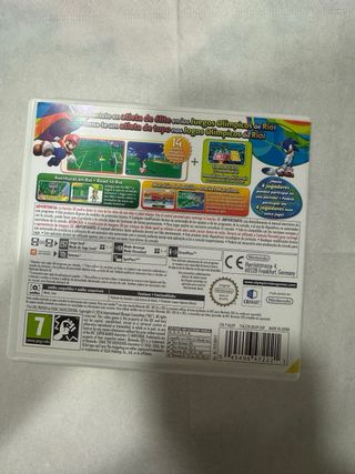 Mario y sonic rio 2016 olympic games