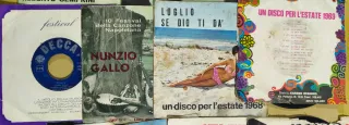 Lp 45 giri san remo e festival anni 60