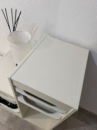 Estantería modular Ikea blanca