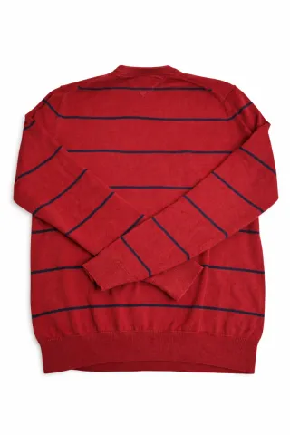 Jersey Tommy Hilfiger Rayas Rojas