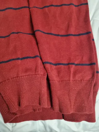 Jersey Tommy Hilfiger Rayas Rojas