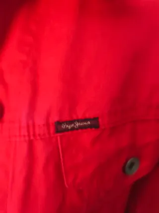 Cazadora Vaquera Pepe Jeans Roja