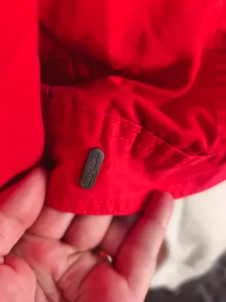 Cazadora Vaquera Pepe Jeans Roja