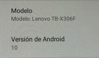 Tablet lenovo TB-X306F
