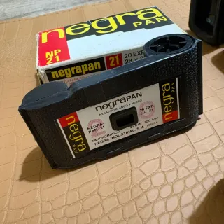 Cámara JVC Saticon + Película Negra Pan