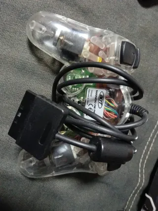 Mando PS2 Transparente