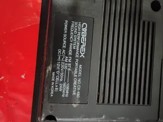 Radio Cassette Boombox CX-480