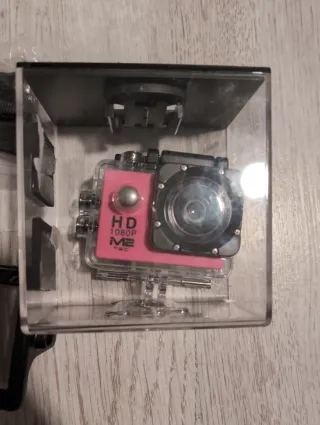 Cámara Deportiva HD IM2 TEC Rosa + accesorios