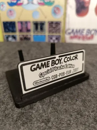 Stand espositore Game Boy Color Pokemon Pikachu