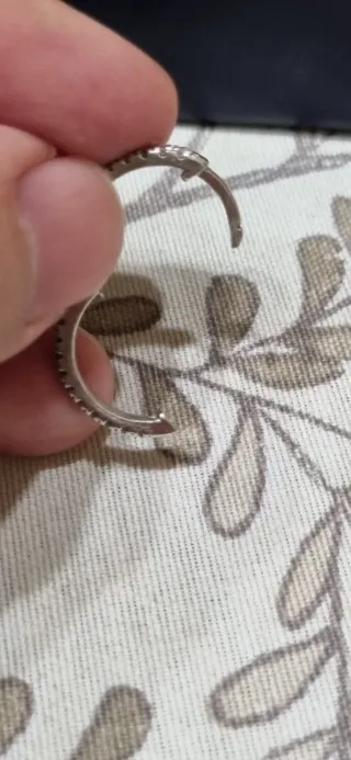 Conjunto Anillo y Pendientes Oliver Weber Plata