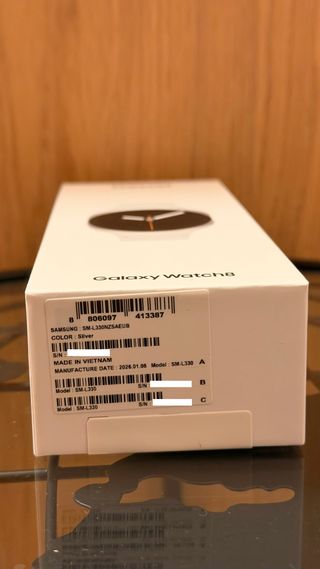 Samsung Galaxy Watch 8 BT 44 mm Plata Precintado