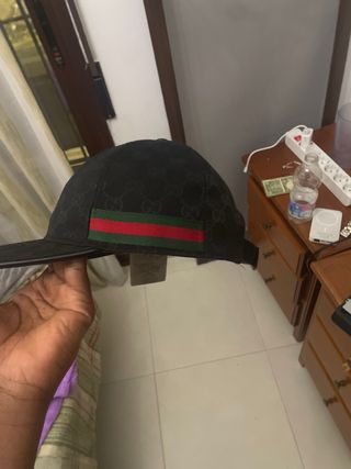 Gorra Gucci Negra