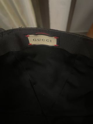 Gorra Gucci Negra