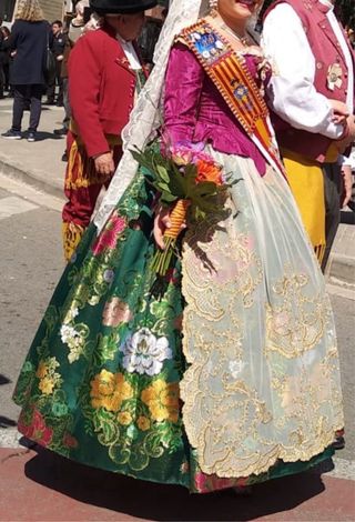 Traje de Fallera Talla 38.