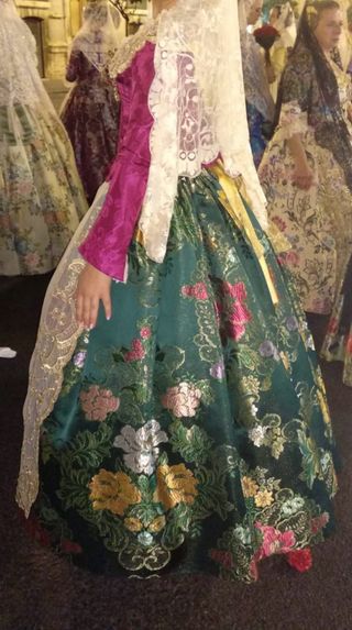 Traje de Fallera Talla 38.