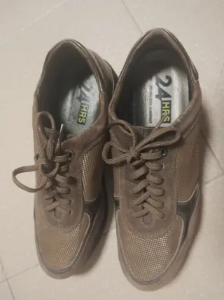 Zapatillas 24 horas Marrones