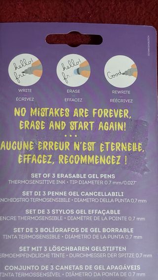 Set 3 Penne Gel Cancellabili Halloween Legami