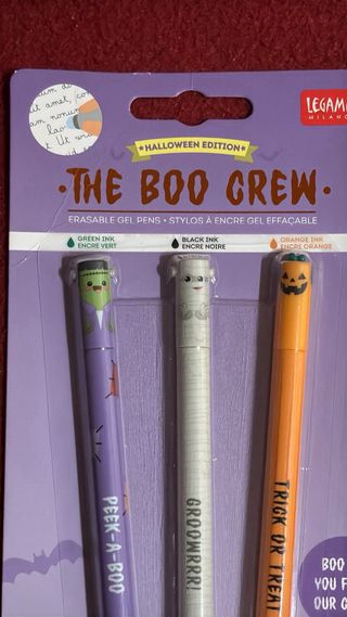 Set 3 Penne Gel Cancellabili Halloween Legami