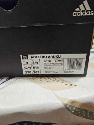 Zapatillas Adidas Adizero Aruku Talla 42.5