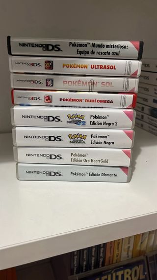 Lote Juegos Nintendo DS y 3DS
