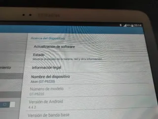 Tablet Samsung Bianco