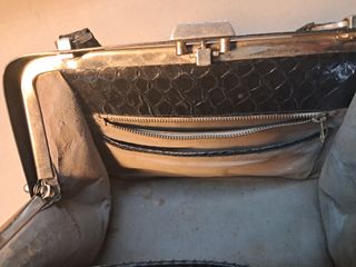 BOLSO TIPO PIEL DE SERPIENTE AÑOS 60