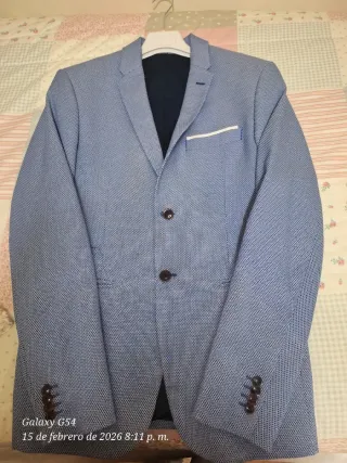 Blazer hombre azul