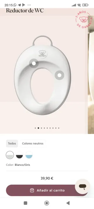 Reductor WC Babybjorn casi sin usar