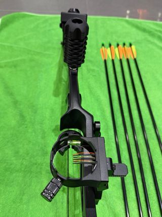 Arco de poleas metal y fibra de vidrio