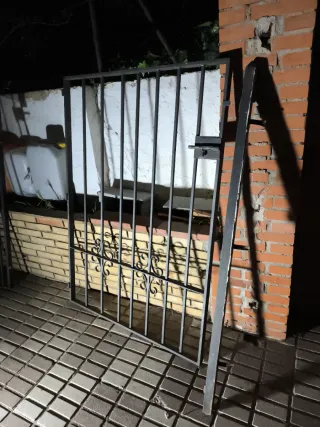 Puerta Cancela Hierro 110x150