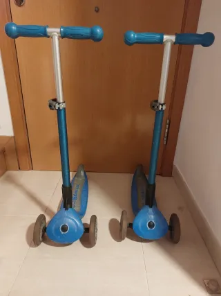 Patinete 3 Ruedas Globber Azul