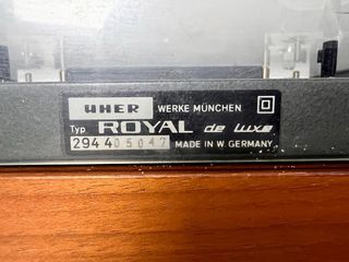 UHER Royal de luxe Grabadora