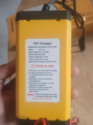 Cargador Inteligente SMART BATTERY 12V