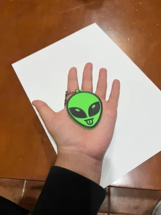 Llaveros personalizados en 3D multicolor