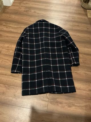 Abrigo cuadros XL hombre
