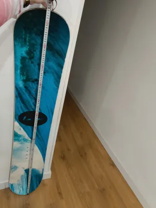 Tabla Snowboard 145cm Diseño Olas