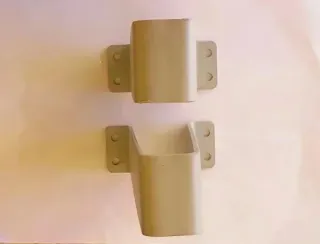 OFFERTA!! Supporti per scaffalature metallici grigi