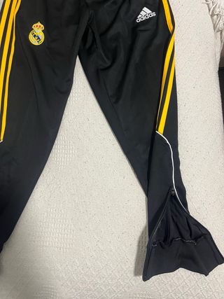 Chándal completo Madrid Negro/Dorado