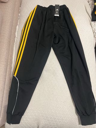 Chándal completo Madrid Negro/Dorado