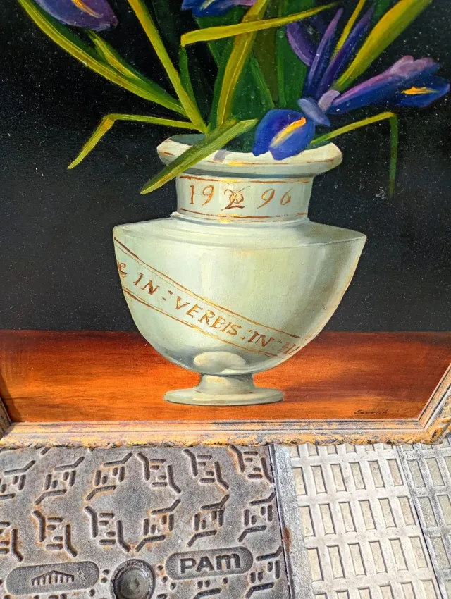 Pareja de cuadros firmados Escrich