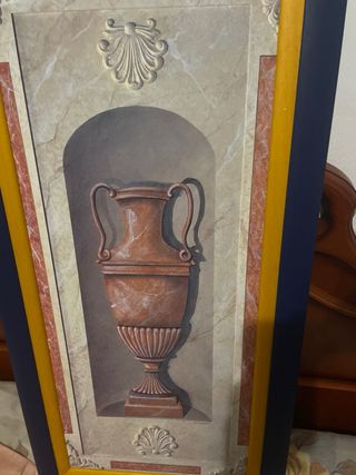 Cuadro de jarrón estilo clásico