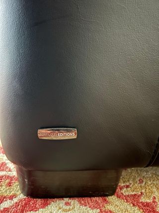 Butaca Natuzzi Negra de Piel