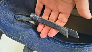 Borsa Nannini blu notte