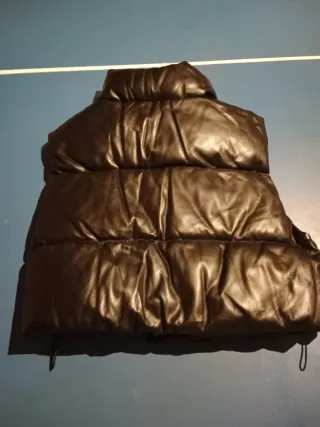 Chaleco acolchado negro
