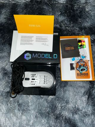 Glorious Model D Ratón Gaming Blanco