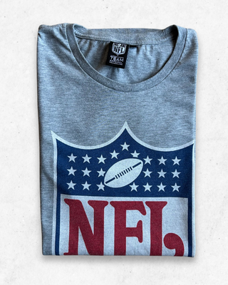 Camiseta NFL Logo Gris Talla XL